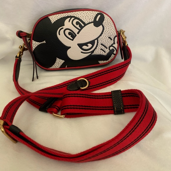 Coach Handbags - COACH Disney Mickey Mouse X Keith Haring Badge Camera Crossbody